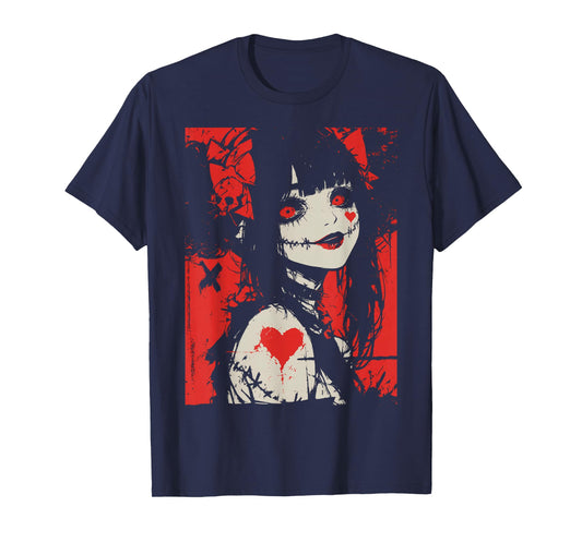 Horror Anime Manga | Japan Japanese Creepy Kawaii Goth T-Shirt