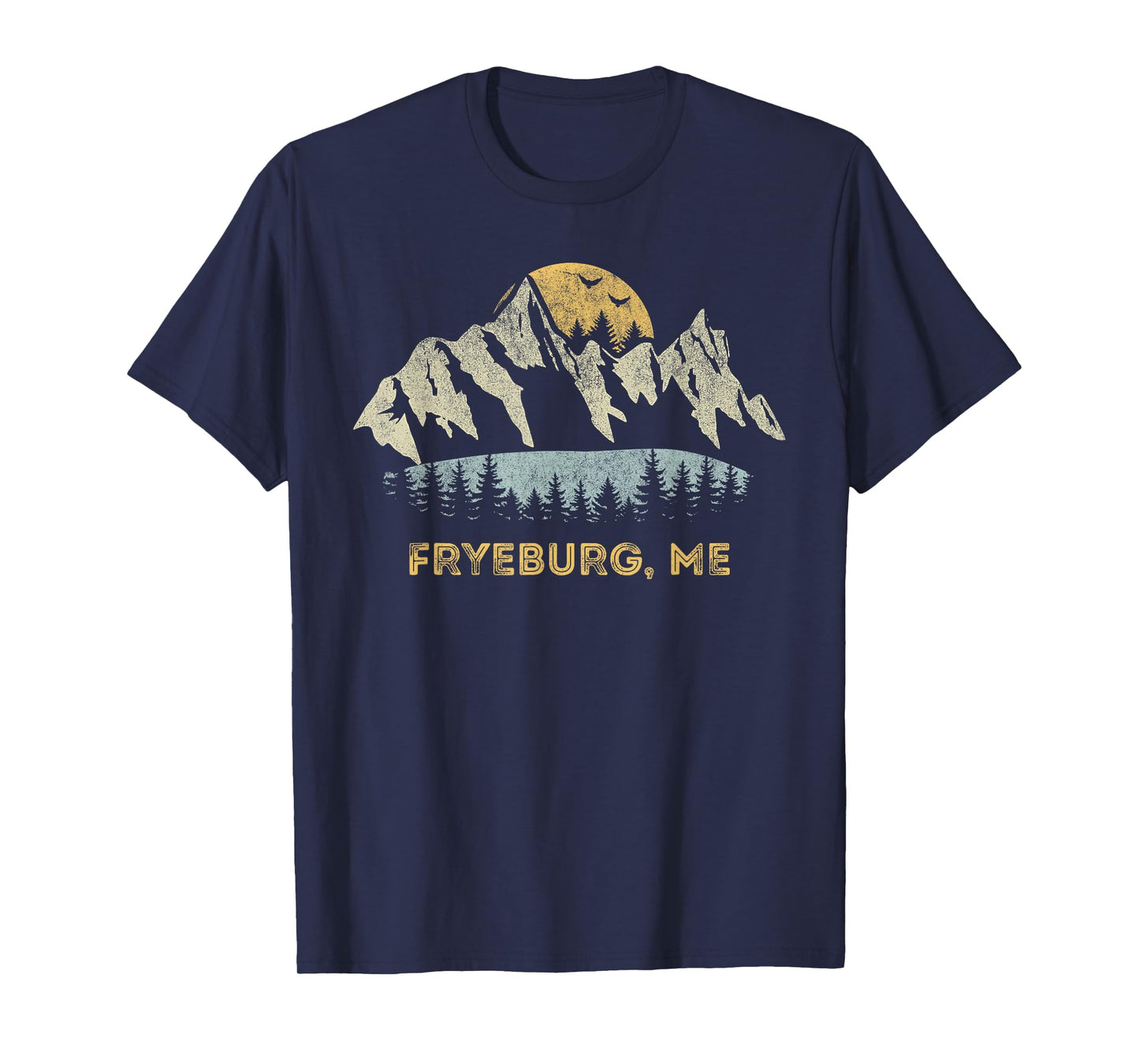 Fryeburg Maine Mountain Sunset Sunrise ME T-Shirt