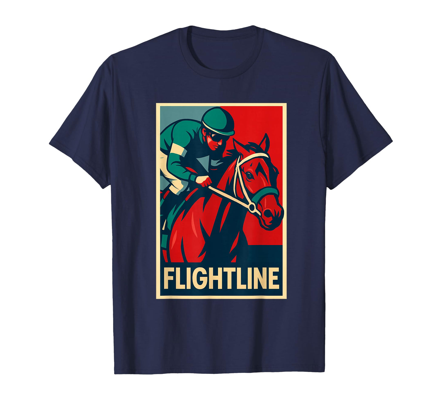 Flightline Horse, Horse Racing, Del Mar, Santa Anita, Horse T-Shirt