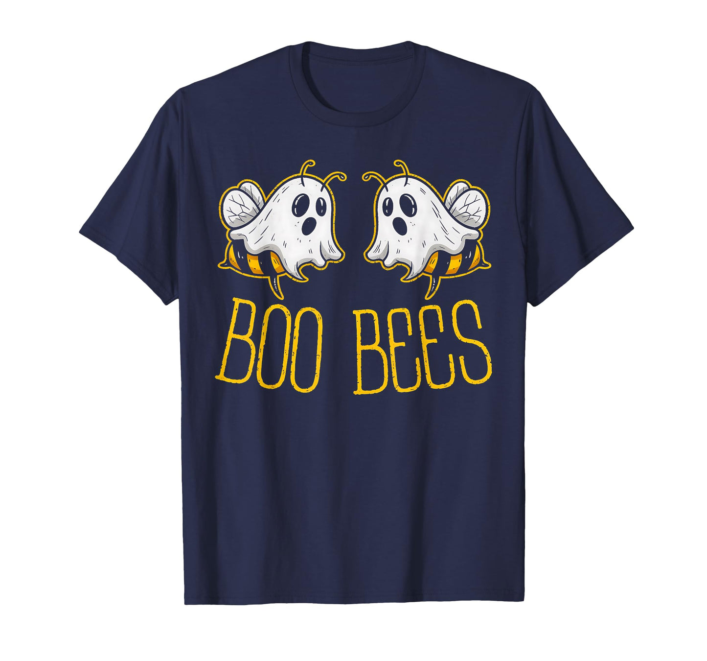 Boo Bees Funny Couples Halloween Costume for Adult Her Women T-Shirt