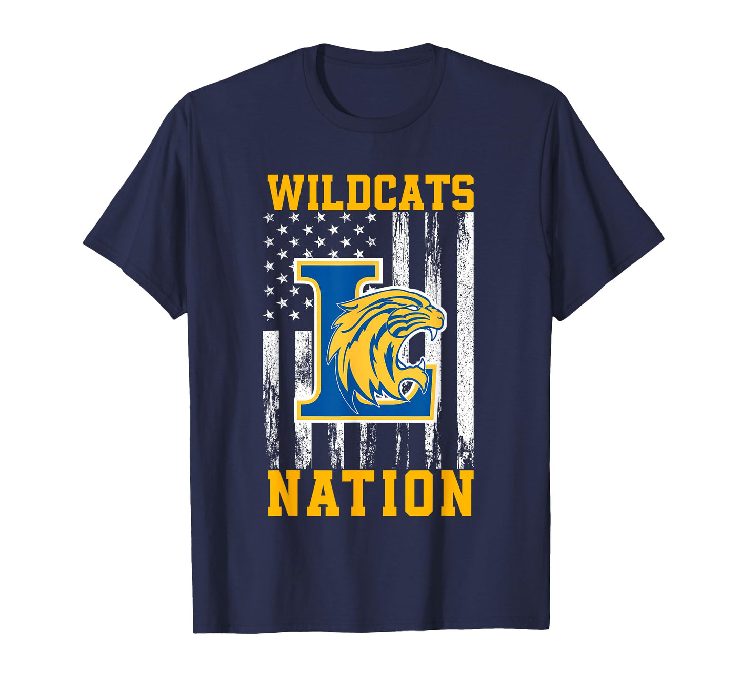 Lexington Wildcats Logo Nation HS T-Shirt