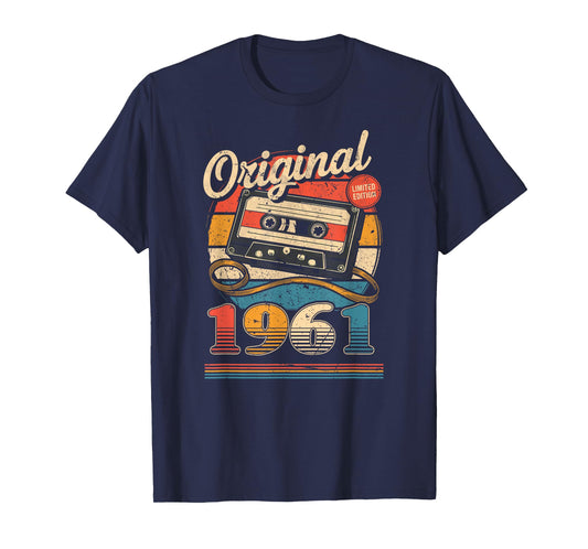64th Birthday Retro Vintage 1961 Men Women T-Shirt