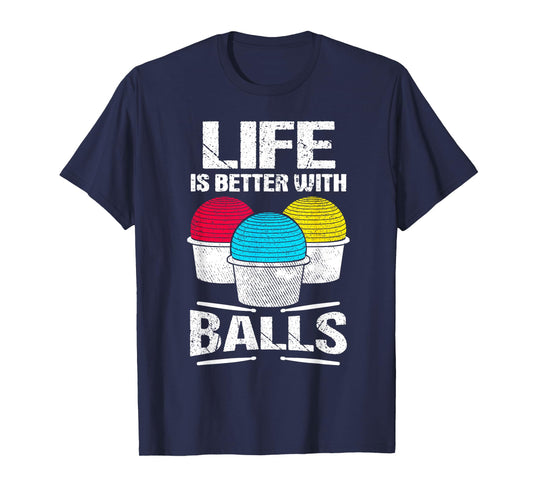Cardio Drumming Life Is Better With Balls Fitness Workout T-Shirt