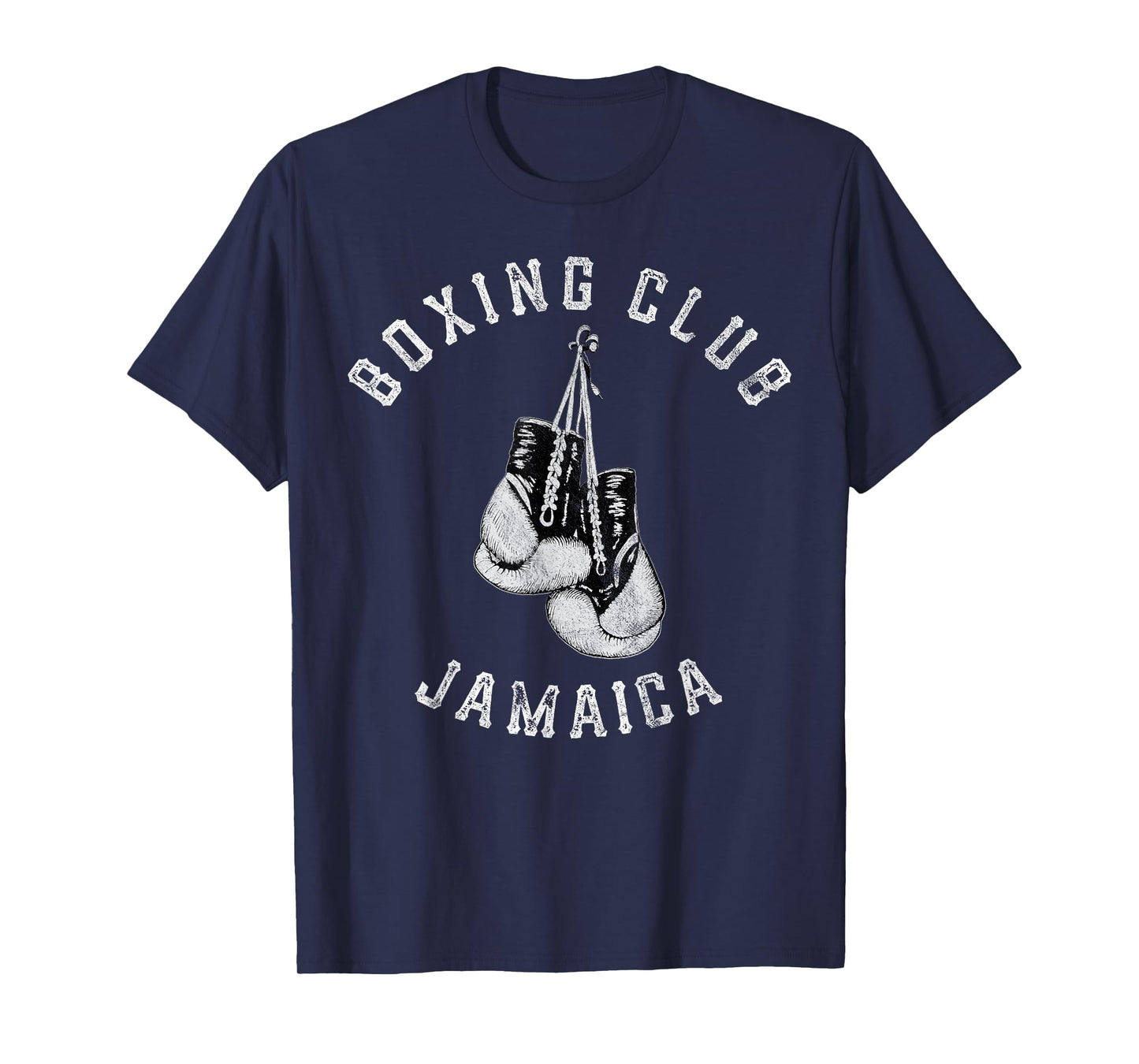 Boxing Club Jamaica Gloves Fighter T-Shirt T-Shirt