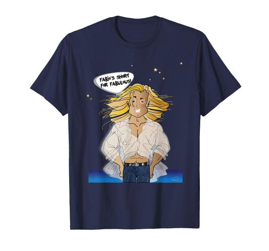 Funny Fabio "look-a-like" Tee T-Shirt