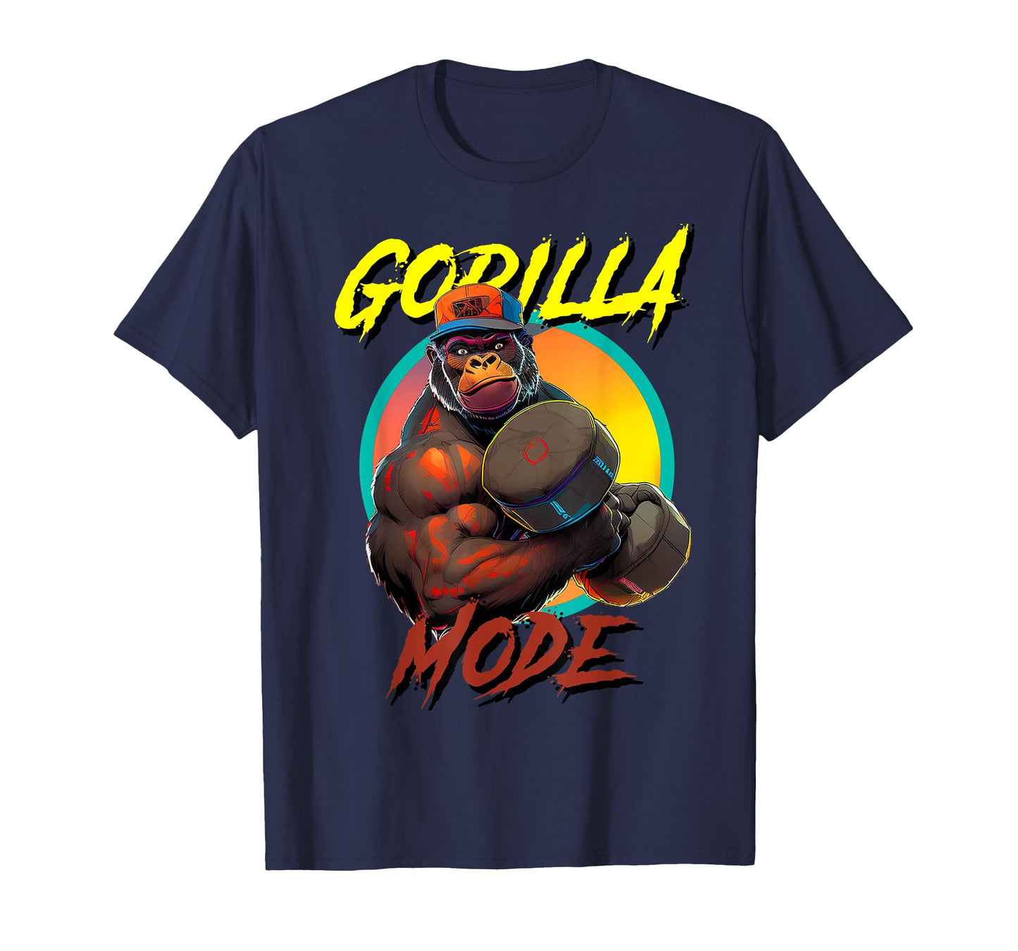 Bodybuilding Gorilla Mode workout T-Shirt