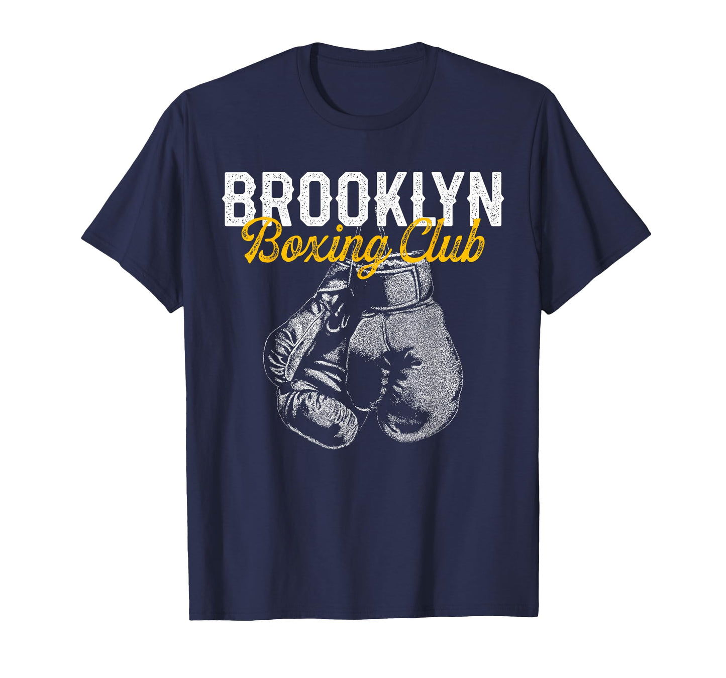 Boxer T-Shirt Distressed Retro Brooklyn Boxing Club Vintage T-Shirt