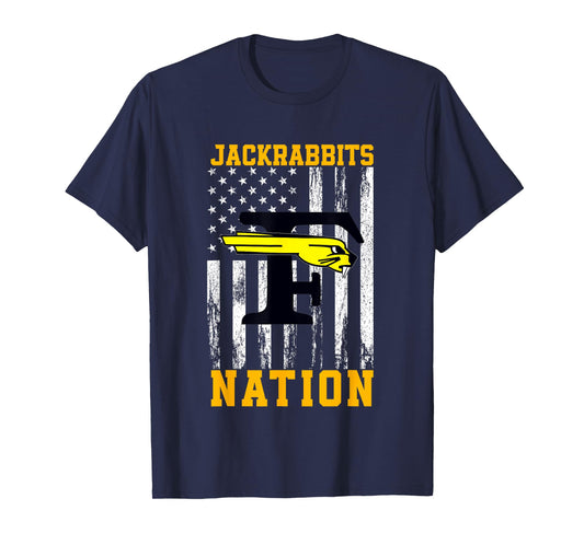 Forney Jackrabbits Logo Nation HS T-Shirt