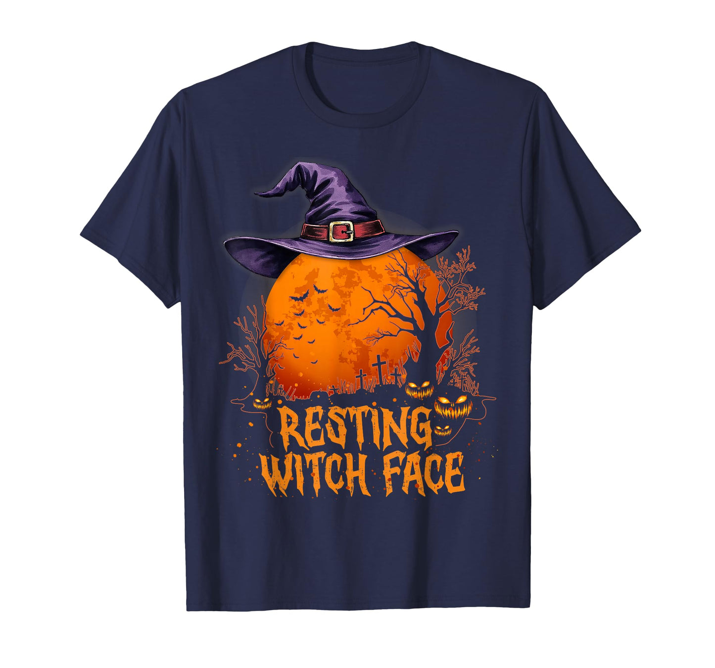 Resting Witch Face - Ideas Present Halloween Costume T-Shirt