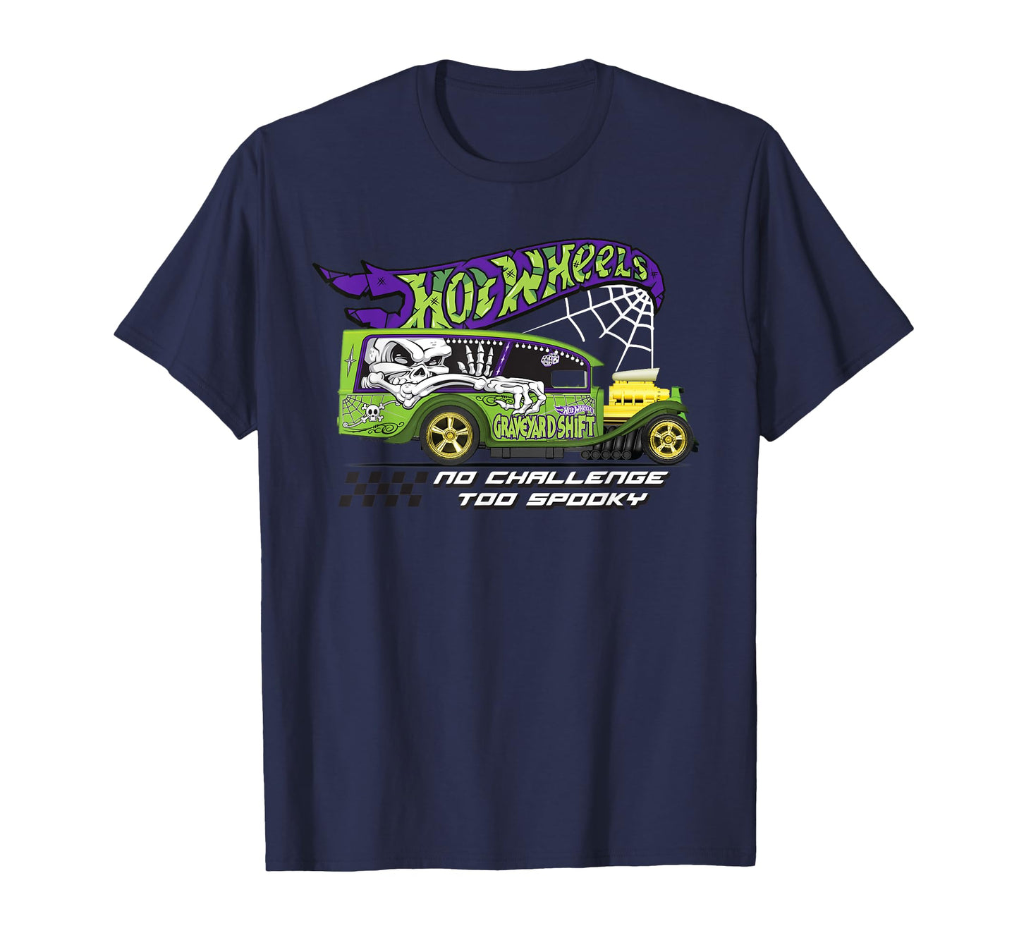 Hot Wheels - No Challenge Too Spooky T-Shirt