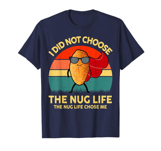 Kid Nug-Life I Love Chicken Nugget Boy Toddler Funny Graphic T-Shirt