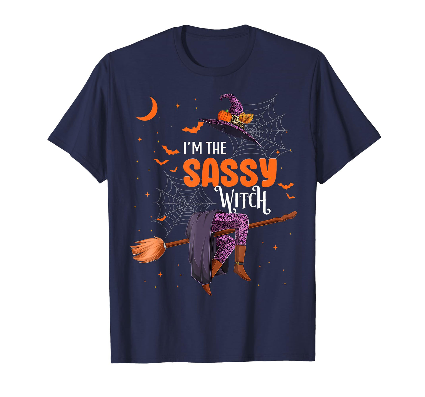 Im The Sassy Witch Halloween Costumes Women Girl T-Shirt