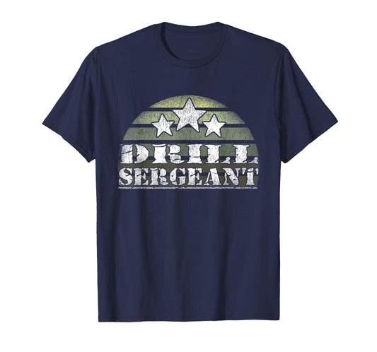 Drill Sergeant Uniform Military Boot Camp T-Shirt