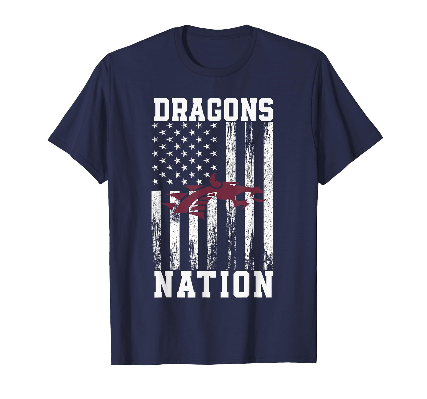 Collierville Dragons Logo Nation HS T-Shirt