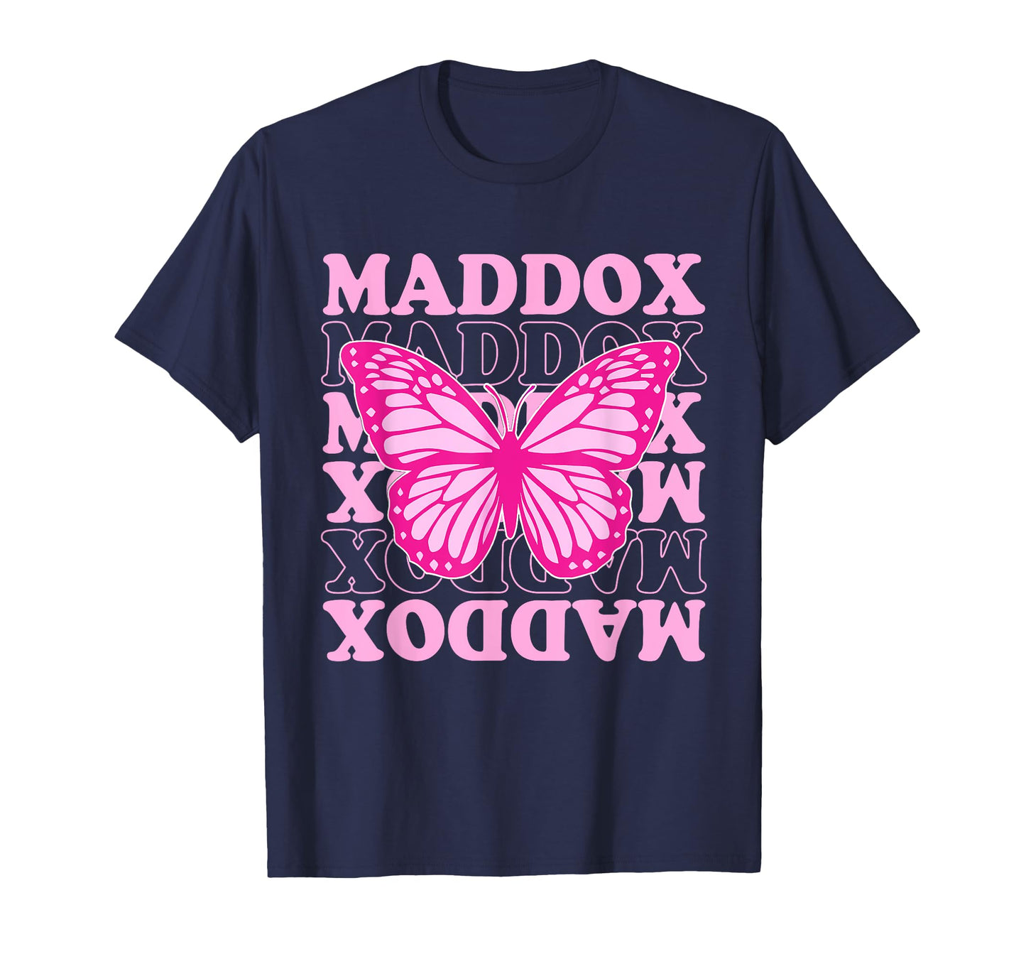 Retro Maddox First Name Personalized Maddox Groovy Vintage T-Shirt