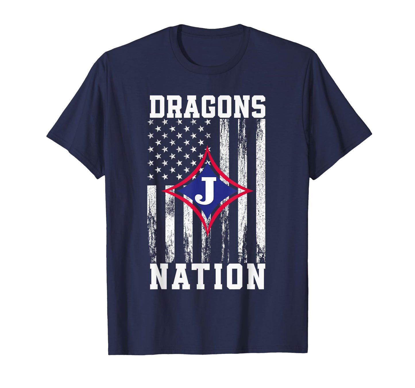 Jefferson Dragons Logo Nation HS T-Shirt