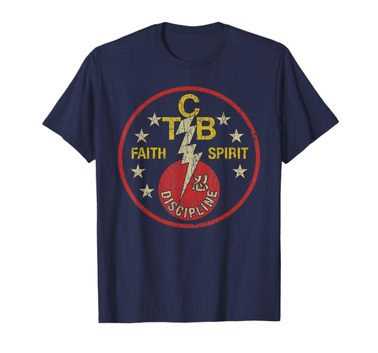 Vintage TCB Faith Spirit Discipline 1970's Distressed T-Shirt