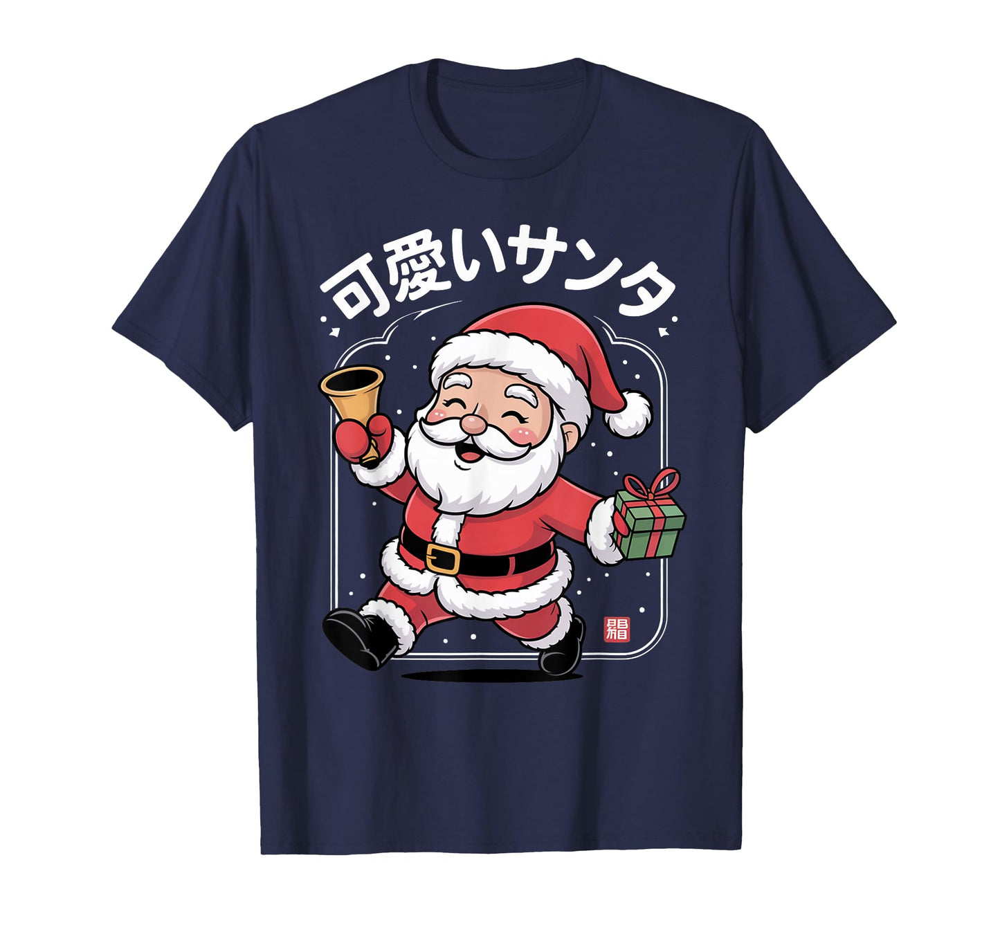 Japanese Kawaii Santa T-Shirt