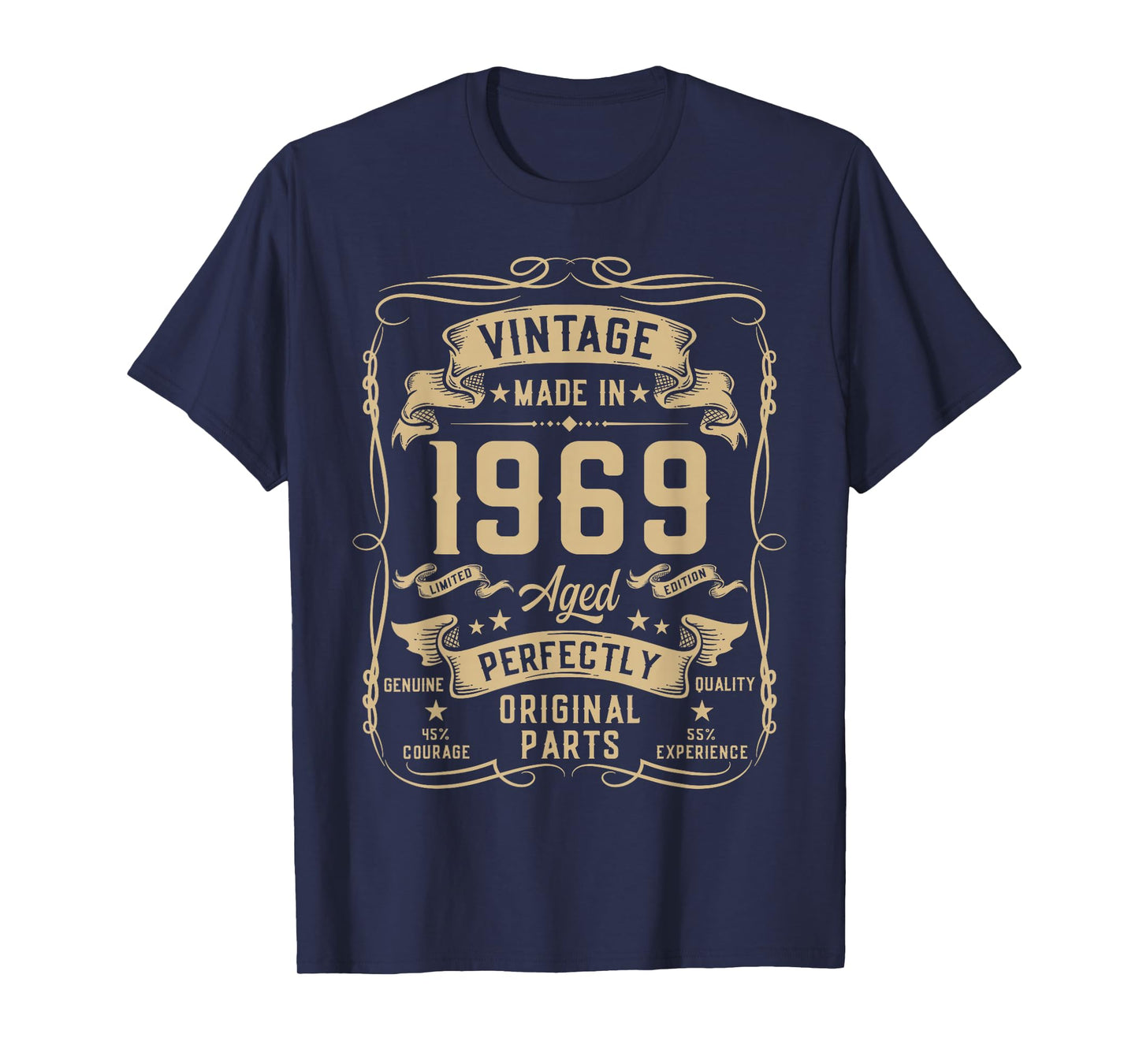 Vintage 1969 56yr 56th Birthday Gifts for Men 56 Years Old T-Shirt