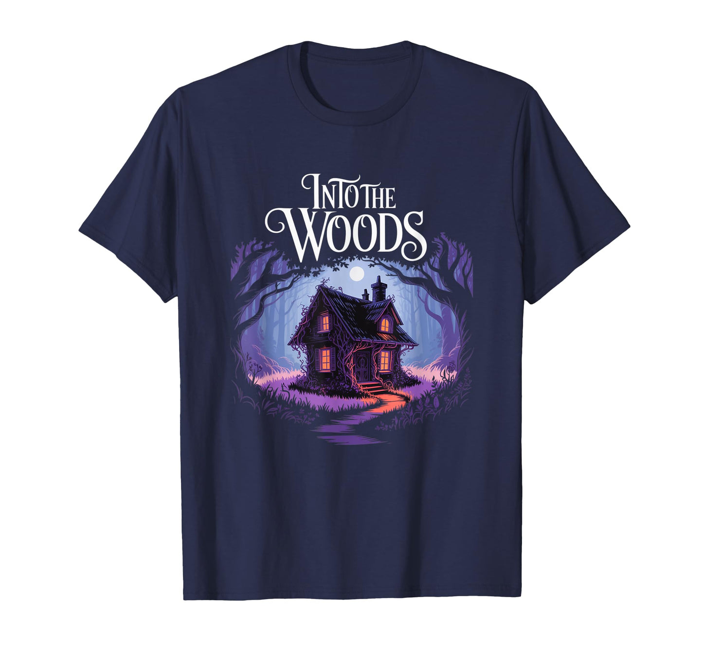 Into The Woods Retro Musical Theater Broadway Theatre T-Shirt