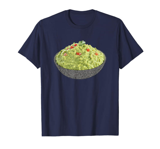 Holy Guacamole In Bowl Halloween Costume Funny Avocado Pun T-Shirt