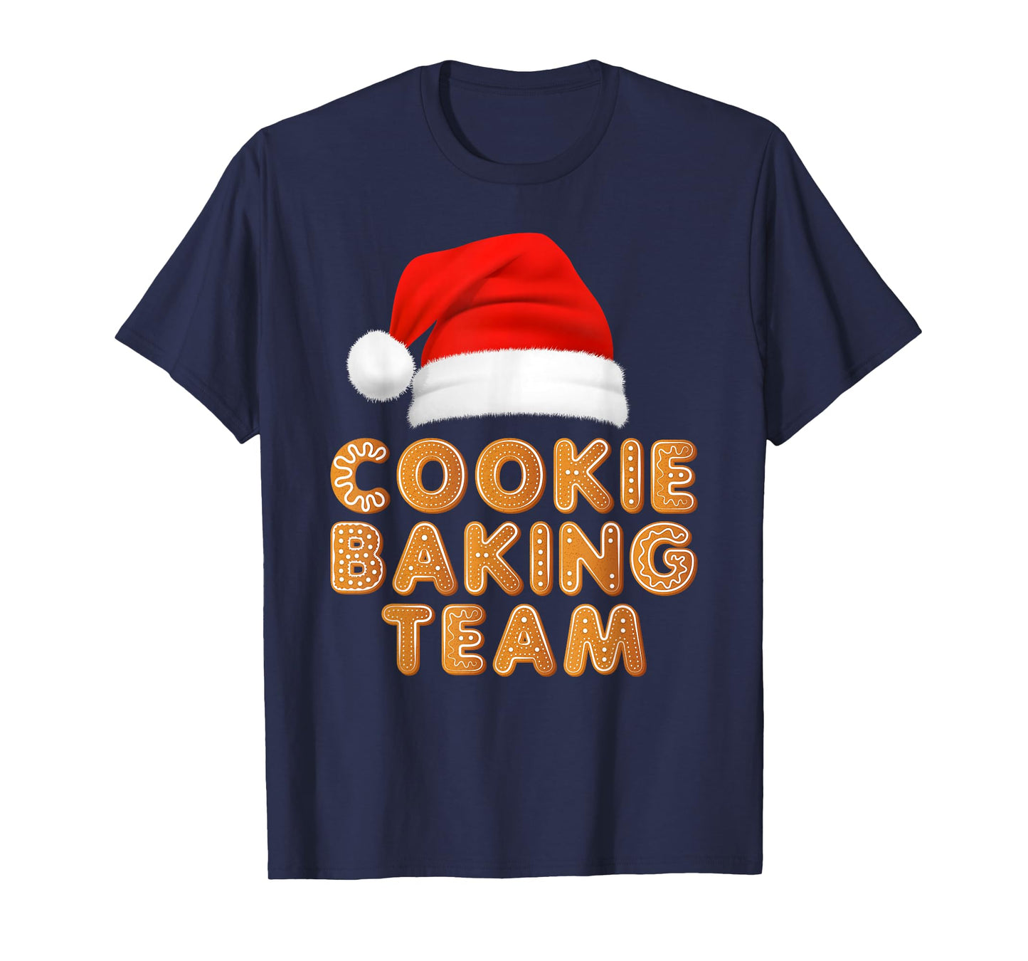 Cookie Baking Team Matching Family Group Christmas Pajamas T-Shirt