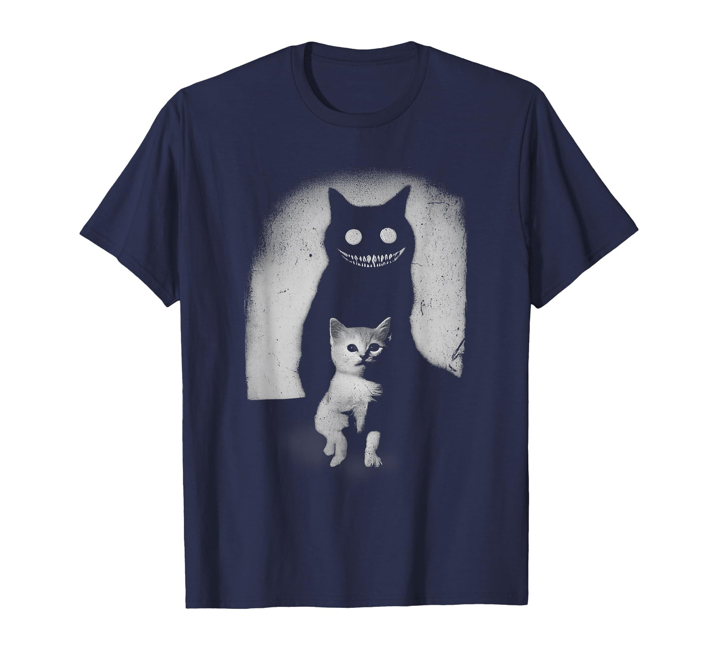 Funny Wizard Cat Ghost Weird Kitten Cat Meme Halloween T-Shirt