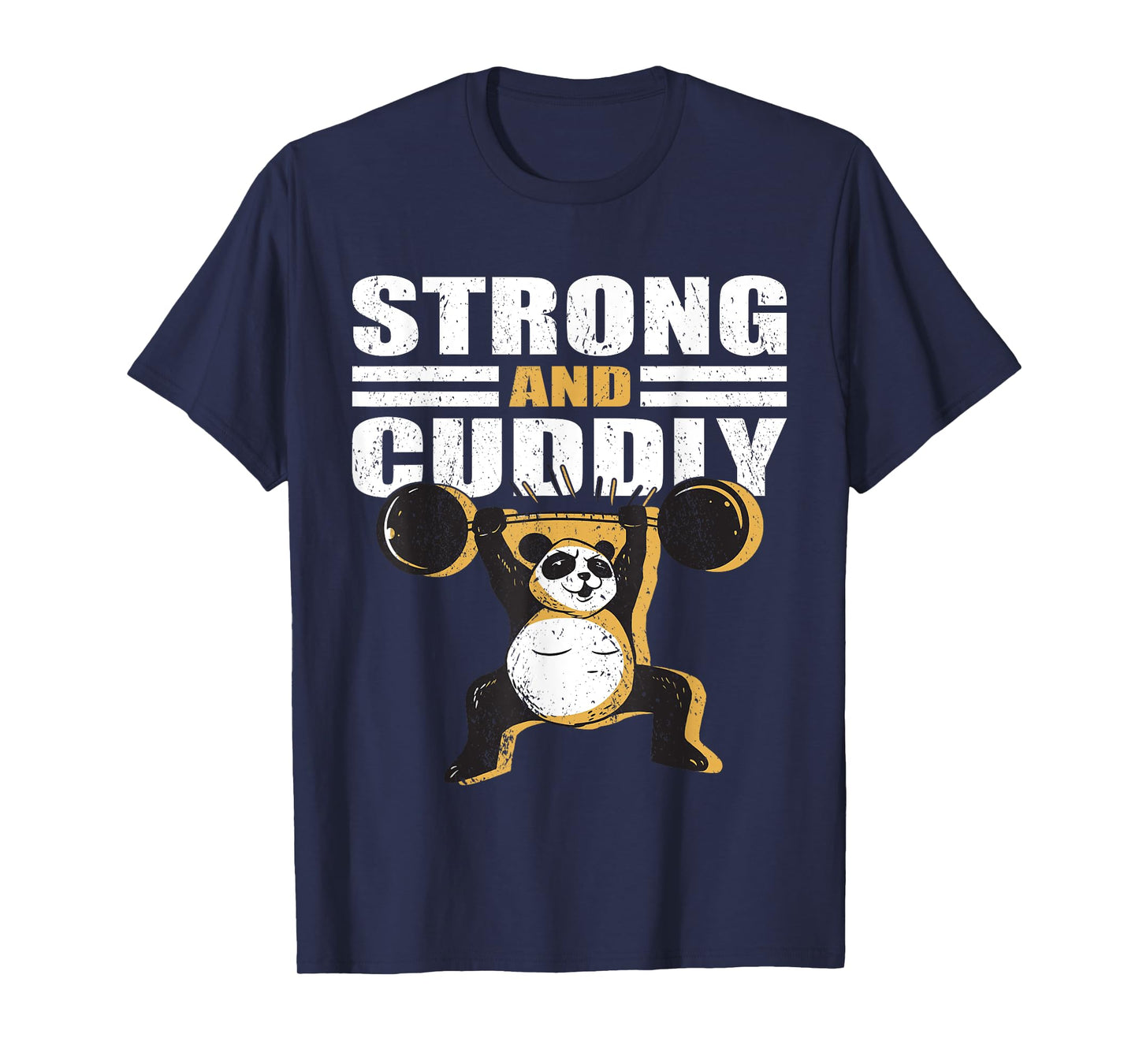 Strongman training equipment strong and cuddly bodybuilding T-Shirt