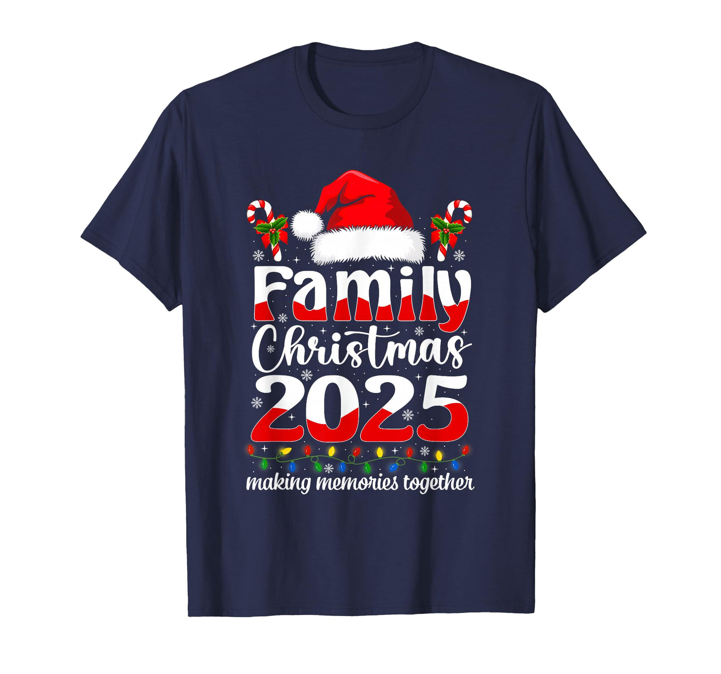 Family Christmas 2025 Matching Family Christmas Xmas Squad T-Shirt