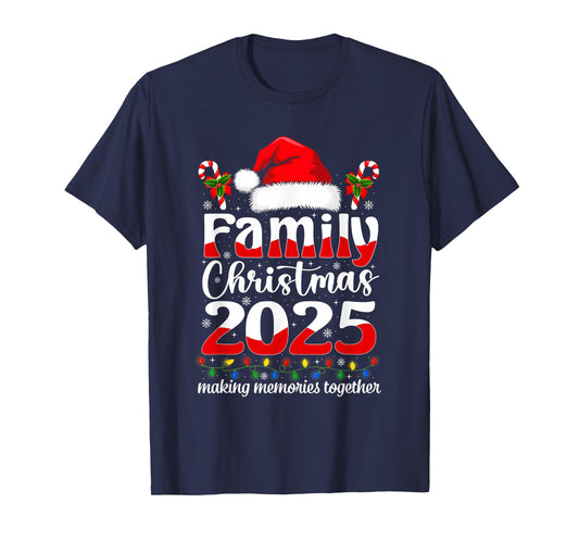 Family Christmas 2025 Matching Family Christmas Xmas Squad T-Shirt