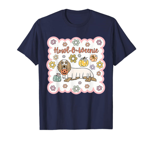 Dachshund Happy Halloweiner Funny Halloween Dogs Lover T-Shirt