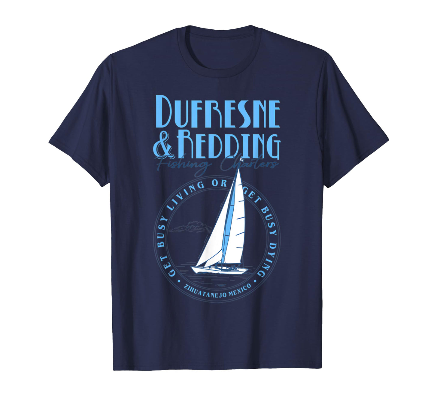 Retro Vintage Dufresne And Redding Fishing Charters Lover T-Shirt