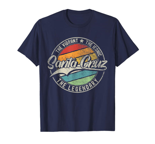 Santa Cruz CA | California | Vintage Distressed T-Shirt