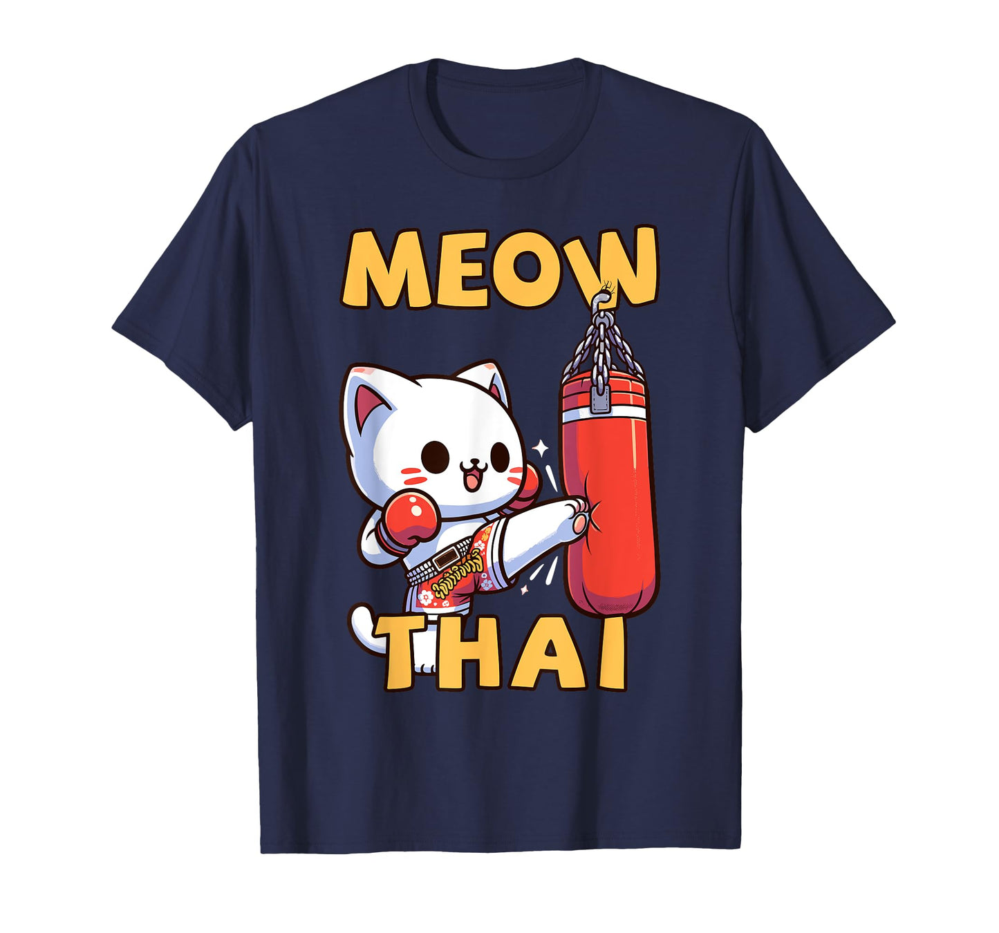 Meow Thai, Muay Thai Cat | Thai Boxing For Kids, Muay Thai T-Shirt