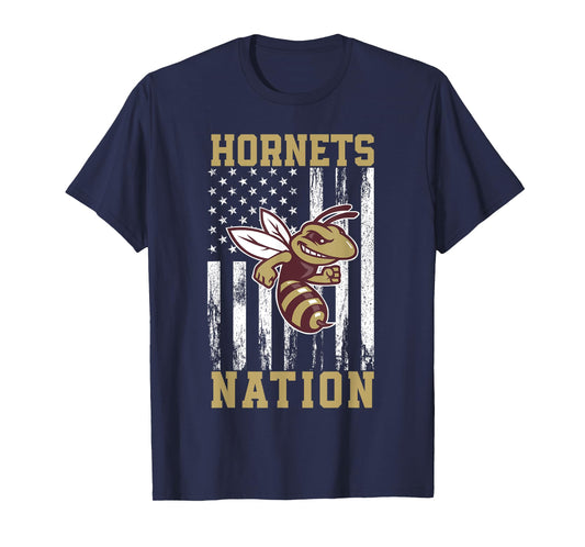 Licking Heights Hornets Logo Nation HS T-Shirt