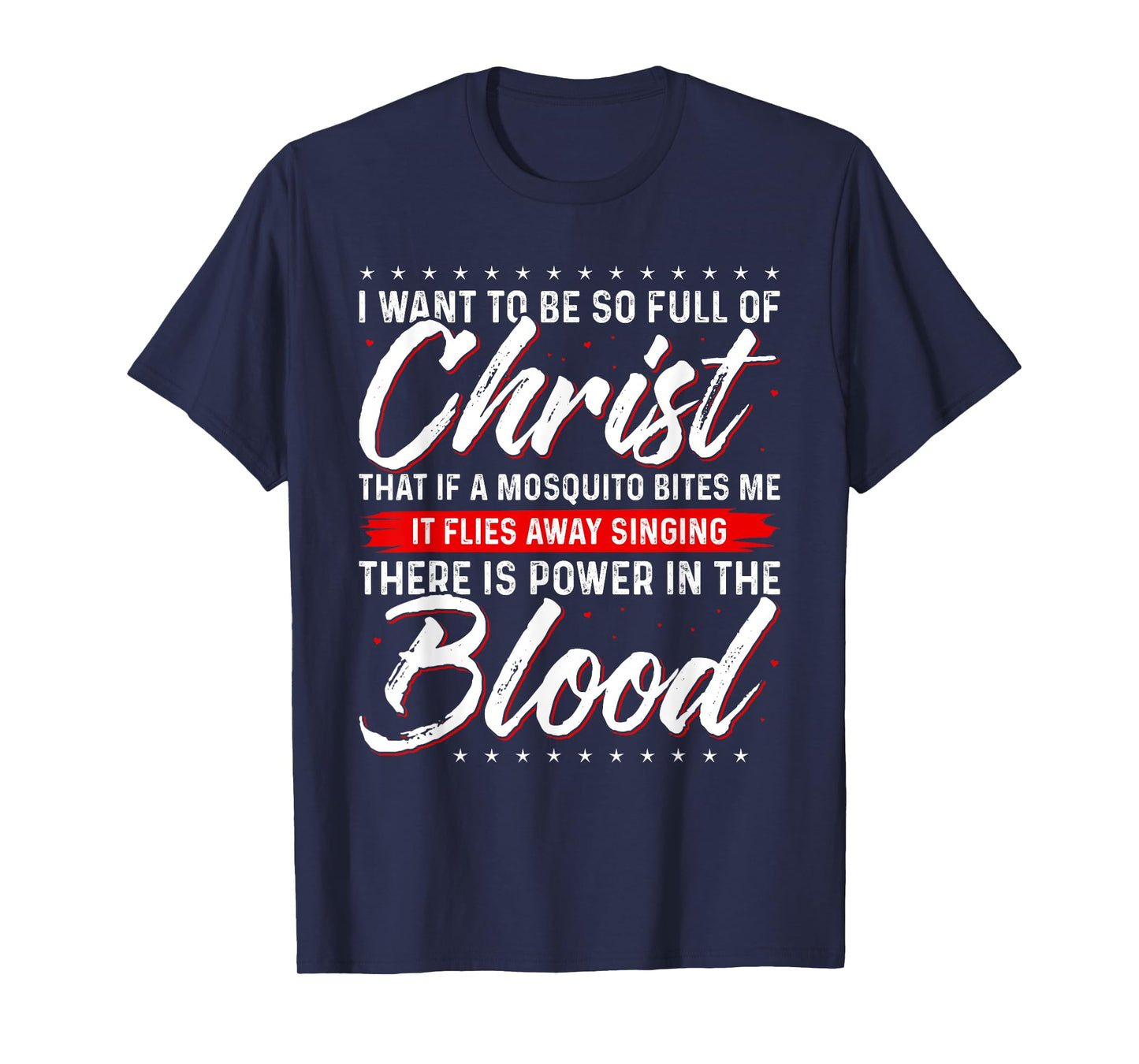 There Is Power In the Blood T Shirt Jesus Shirts T-Shirt