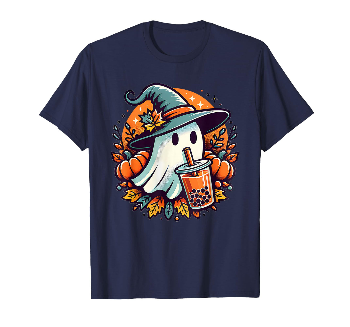 Cute Halloween Ghost Funny Halloween Ghost T-Shirt