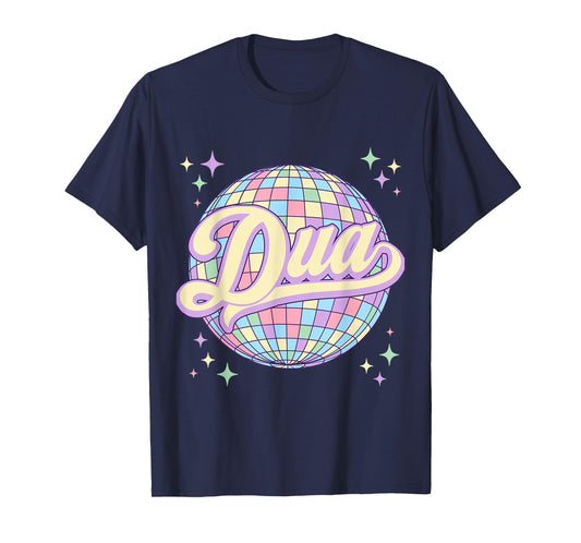 Dua Personalized Name 80s I Love Dua Vintage T-Shirt