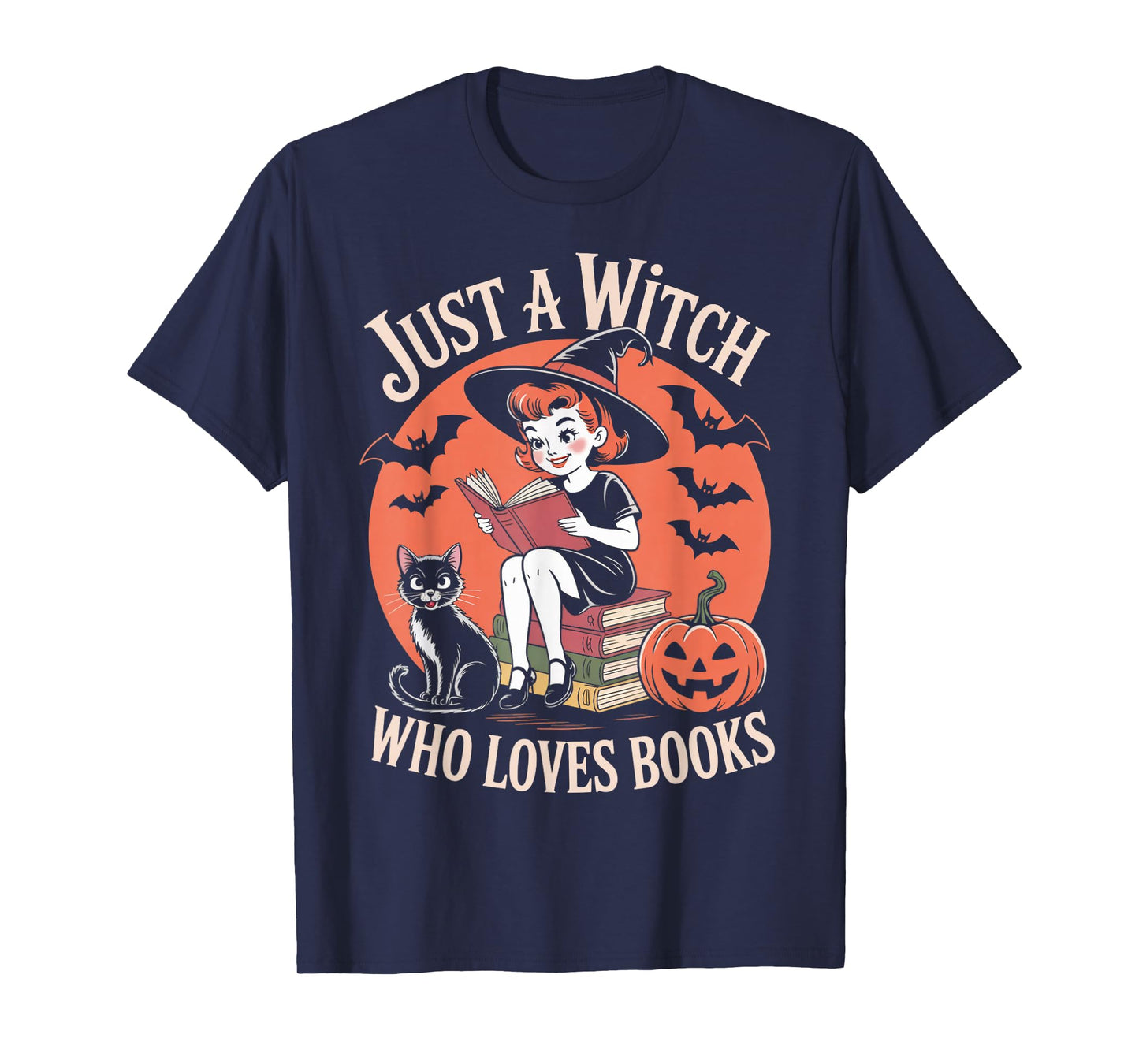 Witches Bookish Witch Who Loves Book Reader Reading T-Shirt