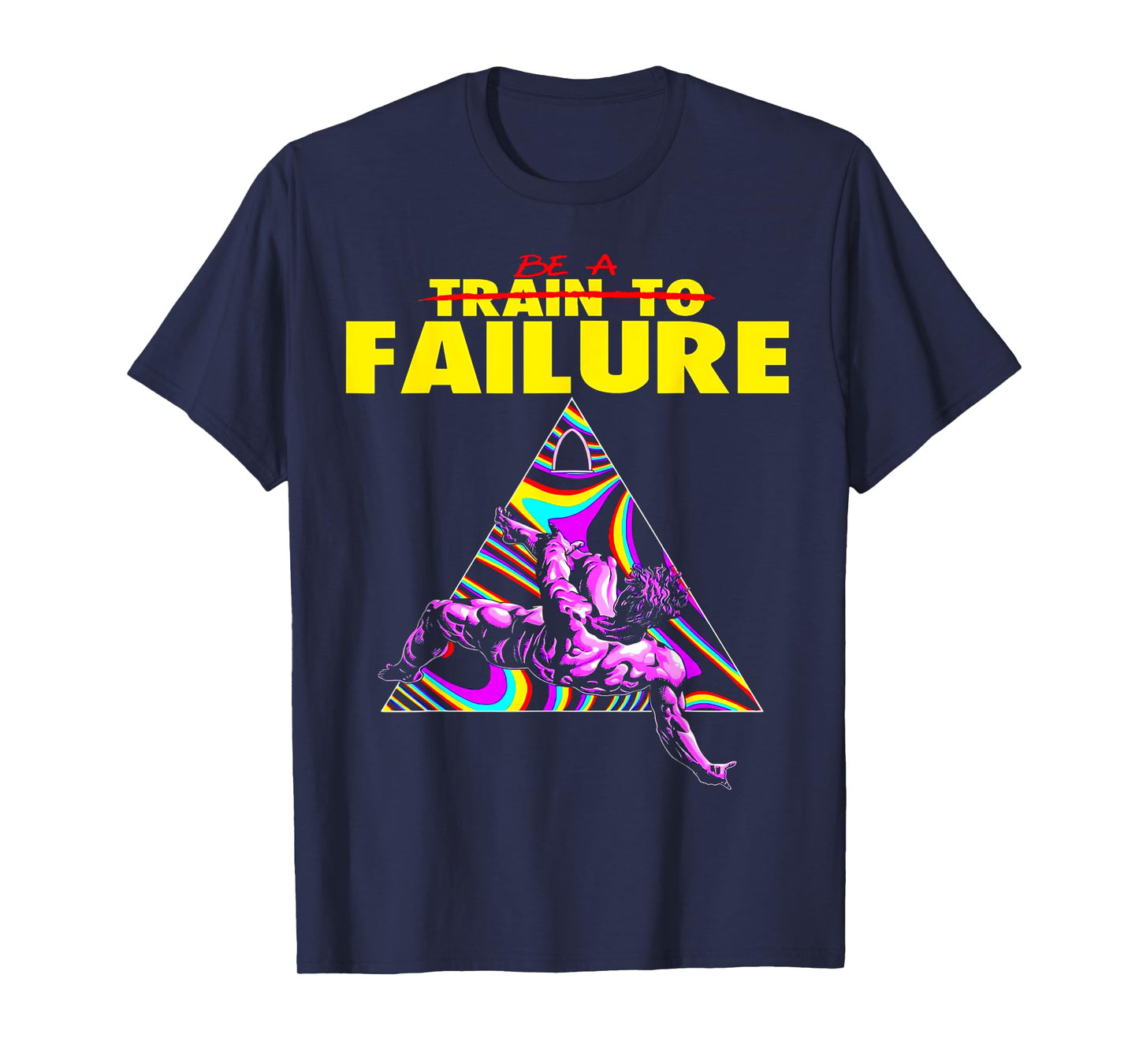Funny Train to Failure Weightlifting Bodybuilding Fitness T-Shirt