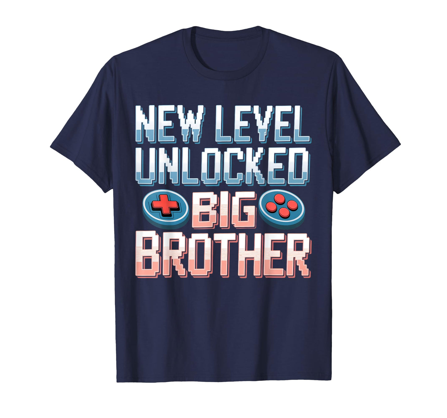 New Level Unlocked Big Brother Loading Funny Gamer Kids T-Shirt