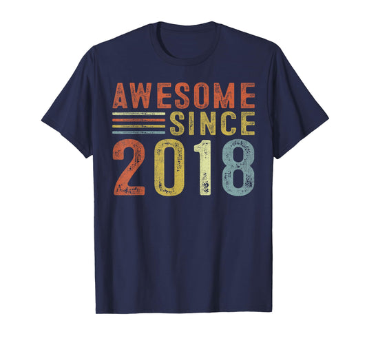 7 Year Old BDay Decorations Son Boy 7yr 2018 7th Birthday T-Shirt