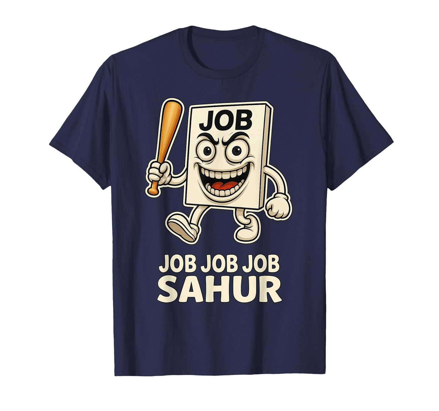 Job Job Job Sahur - Funny Tung Sahur Brain Rot Kids Meme T-Shirt