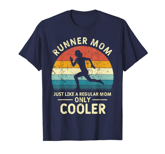 Runner Mom Funny Marathon Running Jogging Mothers Day T-Shirt