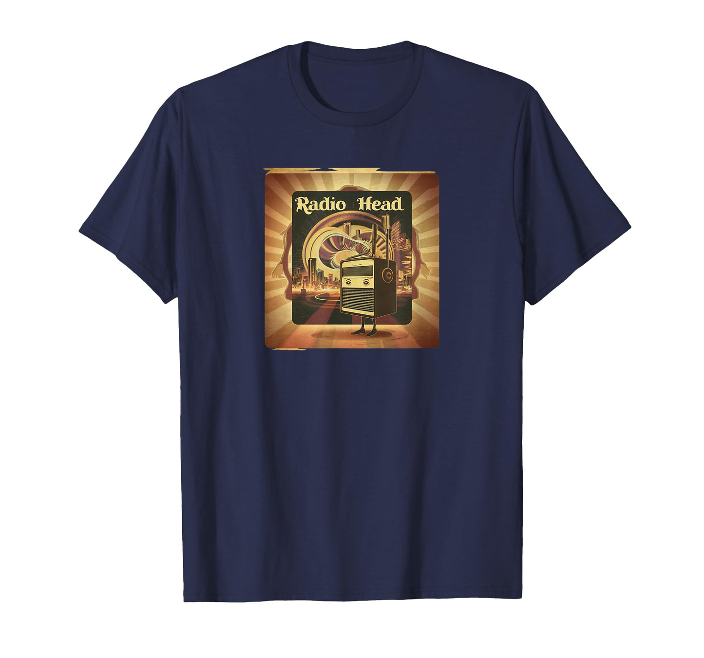 Retro Vintage Radio Head T-Shirt