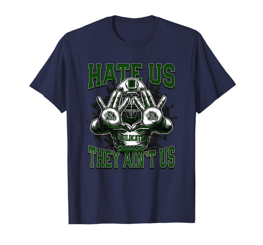 Millard West Wildcats Logo Hate Us Cause They Ain't HS T-Shirt