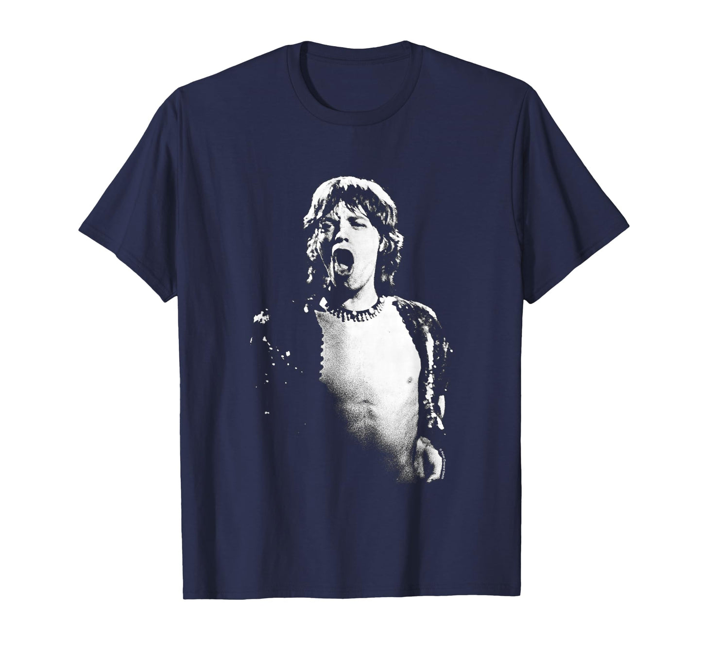 Mick Jagger 1971 Rolling Stones Live By Everard Smith T-Shirt