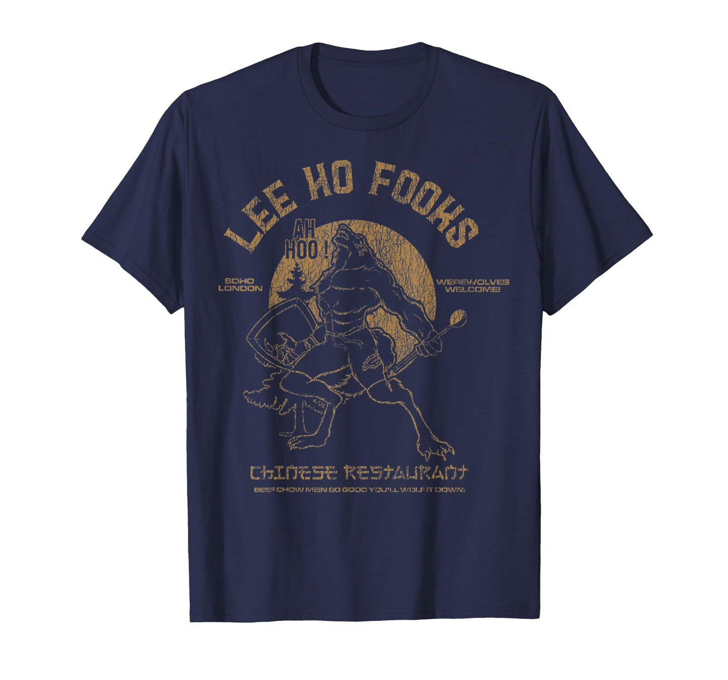 Vintage Lee Ho Fooks Chinese Restaurant Retro Funny T-Shirt