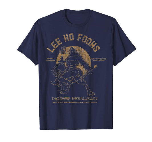 Vintage Lee Ho Fooks Chinese Restaurant Retro Funny T-Shirt