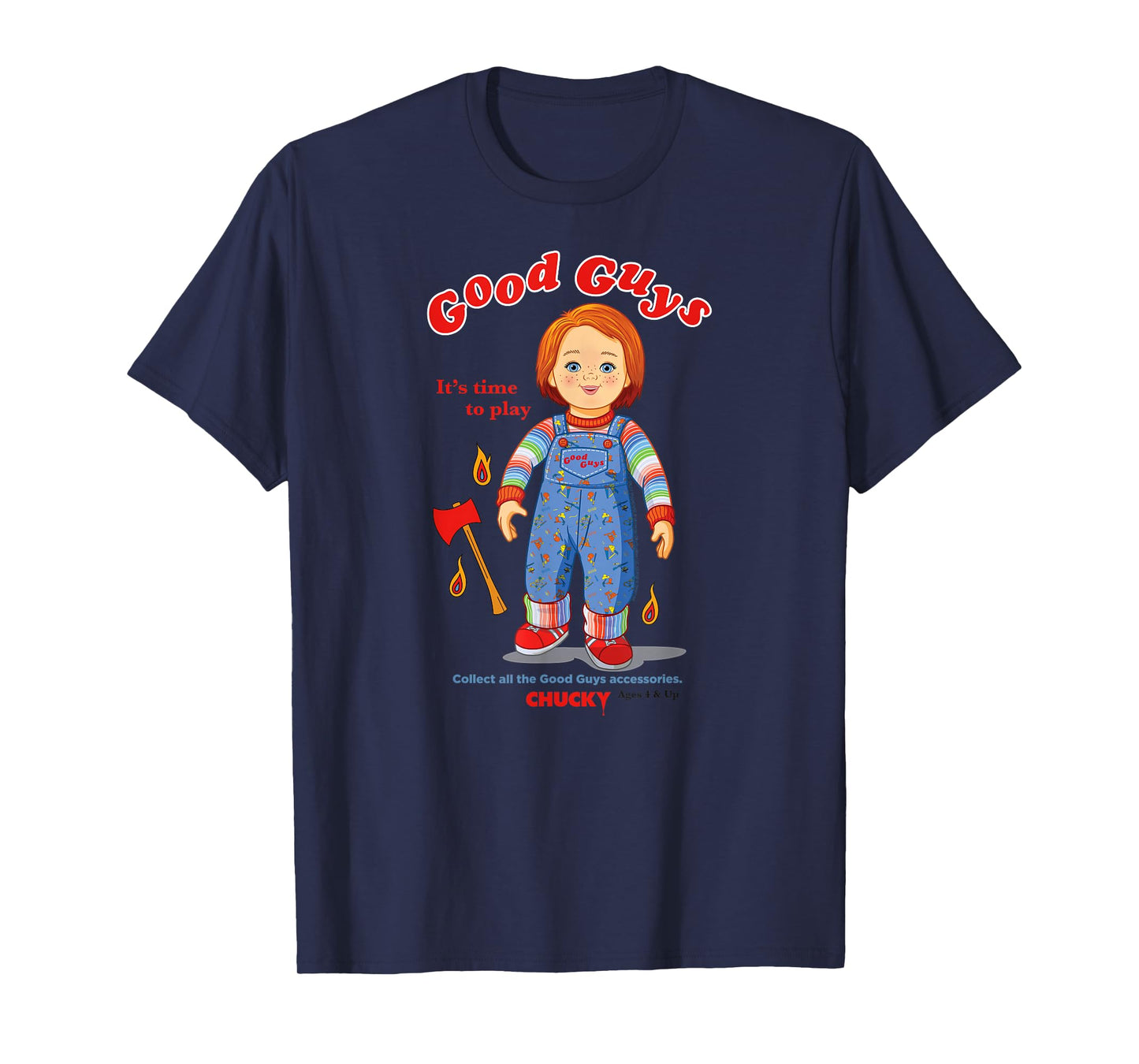 Chucky Collect All The Good Guys Accessories T-Shirt